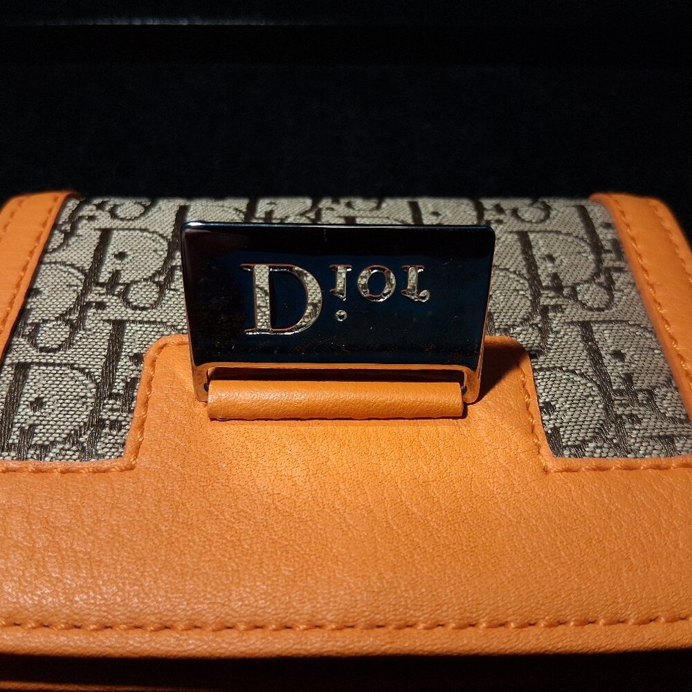 Christian Dior Compact Wallet with Dust Bag - New Vintage 2005 - with COA - Picture 3 of 16